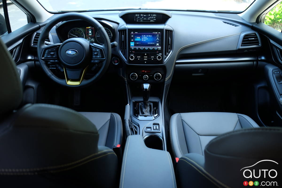 Subaru Crosstrek, intérieur